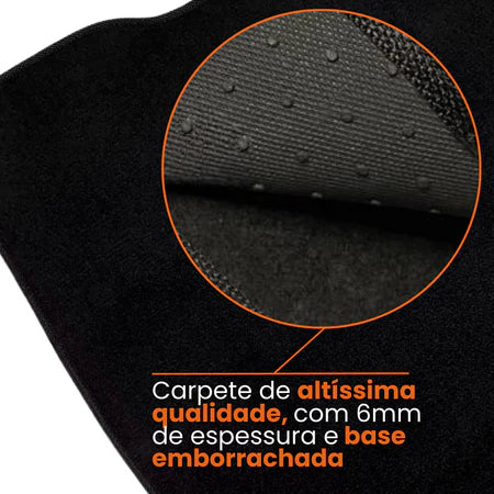 TAPETE PORTA MALAS CARPETE COMMANDER 2021 A 2024