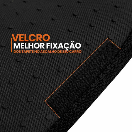 TAPETE CARPETE FORD ECOSPORT 2013 A 2021 PRETO 3 PEÇAS