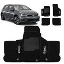TAPETE CARPETE GOLF SPORTLINE MK4 MK5 MK6 PRETO 4 PEÇAS