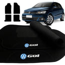 TAPETE CARPETE VOLKSWAGEN GOL G8 2018 A 2022 PRETO 4 PEÇAS