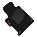 TAPETE CARPETE CIVIC SI 2012 A 2015 PRETO 3 PEÇAS