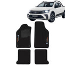 TAPETE SAVEIRO EXTREME 2024 A 2025 PRETO 4 PEÇAS