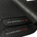 TAPETE BORRACHA PREMIUM SANDERO RS 2016 Á 2022 4 PEÇAS