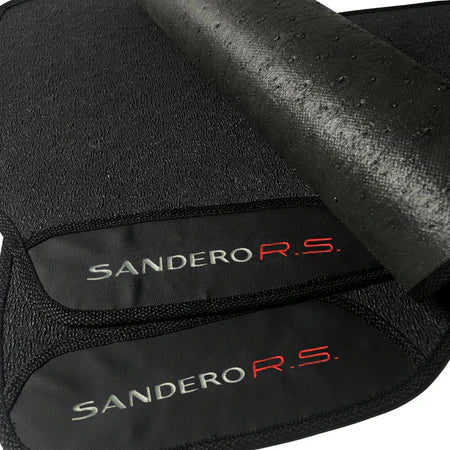 TAPETE BORRACHA PREMIUM SANDERO RS 2016 Á 2022 4 PEÇAS