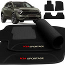 TAPETE CARPETE SPORTAGE 2016 A 2022 BORDADO 3 PEÇAS