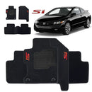 TAPETE CARPETE CIVIC SI 2007 A 2011 PRETO 3 PEÇAS