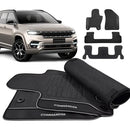 TAPETE BORRACHA PREMIUM COMMANDER 7 LUGARES 2022 A 2024 4 PEÇAS