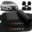 TAPETE CARPETE CITY 2015 A 2021 PRETO 5 PEÇAS