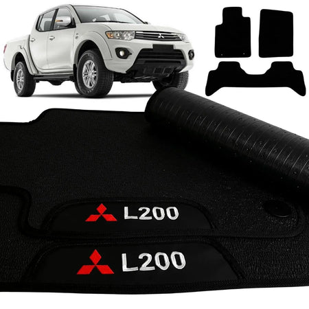 TAPETE BORRACHA PREMIUM L200 TRITON 2005 A 2017