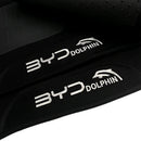 TAPETE CARPETE BYD DOLPHIN PLUS 2023 A 2025 PRETO BORDADO 4 PEÇAS