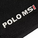 TAPETES CARPETE VOLKSWAGEN POLO MSI 2018 A 2023 PRETO 5 PEÇAS