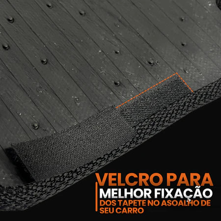 TAPETE BORRACHA PREMIUM ESCORT 1983 A 2004 4 PEÇAS