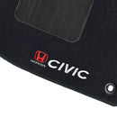 TAPETE CARPETE CIVIC G10 TOURING 2017 A 2020 PRETO 4 PEÇAS