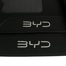 TAPETE CARPETE BYD SHARK 2023 A 2025 PRETO BORDADO 3 PEÇAS