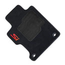 TAPETE CARPETE CIVIC SI 2007 A 2011 PRETO 3 PEÇAS
