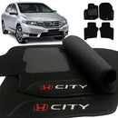 TAPETE CARPETE CITY 2009 A 2014 PRETO 4 PEÇAS