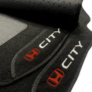 TAPETE CARPETE NEW CITY SEDAN 2022 A 2024 PRETO 4 PEÇAS