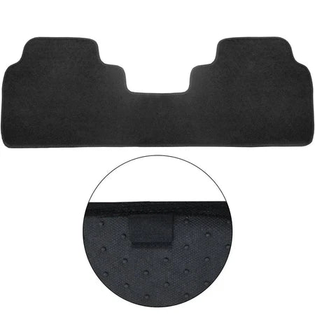TAPETE CARPETE FORD RANGER 2013 A 2023 CABINE DUPLA PRETO BORDADO 3 PEÇAS