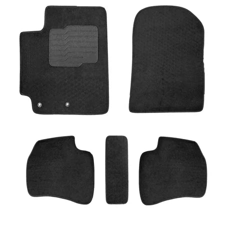 TAPETE CARPETE KIA SOUL 2010 A 2019 PRETO 5 PEÇAS
