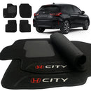 TAPETES CARPETE NEW CITY HATCH 2022 A 2024 BORDADO 4 PEÇAS