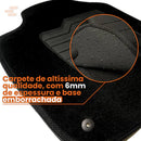 KIT TAPETES CARPETE PORTA MALAS + INTERNOS FIT 2004 A 2008