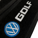 TAPETE CARPETE GOLF 2014 A 2022 PRETO 4 PEÇAS