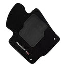 TAPETE CARPETE PASSAT TSI 2005 A 2010 PRETO BORDADO