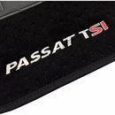 TAPETE CARPETE PASSAT TSI 2005 A 2010 PRETO BORDADO