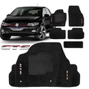 TAPETE CARPETE POLO GTS 2018 A 2023 5 PEÇAS