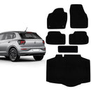 KIT TAPETES CARPETE PORTA MALAS + INTERNOS POLO 2018 A 2024