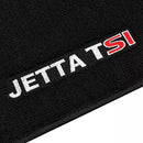 TAPETE CARPETE JETTA TSI 2007 A 2010 PRETO BORDADO