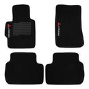 TAPETE CARPETE MITSUBISHI LANCER 2008 A 2018 PRETO 4 PEÇAS