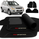 TAPETE CARPETE SPORTAGE 2004 A 2010 BORDADO 3 PEÇAS