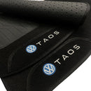 TAPETE CARPETE TAOS 2021 A 2024 PRETO 3 PEÇAS