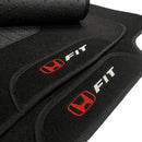 TAPETES CARPETE HONDA FIT 2009 A 2014 PRETO 5 PEÇAS