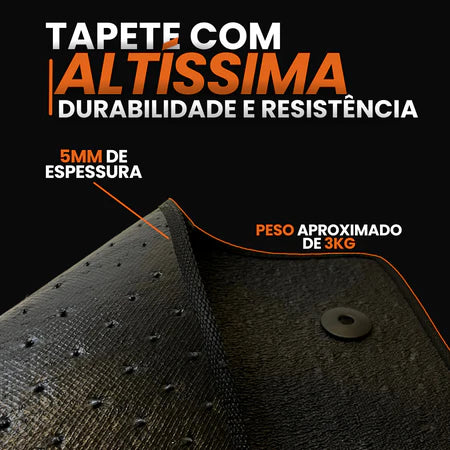 TAPETE BORRACHA PREMIUM COMMANDER 7 LUGARES 2022 A 2024 4 PEÇAS