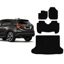 KIT TAPETES CARPETE PORTA MALAS + INTERNOS HR-V 2015 A 2021