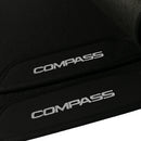 TAPETE BORRACHA PREMIUM COMPASS 2016 A 2024 BORDADO 4 PEÇAS