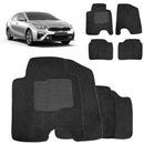 TAPETE CARPETE KIA CERATO 2020 A 2023 PRETO 4 PEÇAS