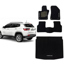 KIT TAPETES CARPETE PORTA MALAS + INTERNOS COMPASS 2016 A 2024