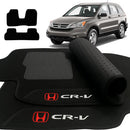 TAPETE CARPETE HONDA CRV 2007 A 2011 PRETO 3 PEÇAS