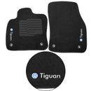 TAPETE CARPETE TIGUAN 2009 A 2017 PRETO 5 PEÇAS