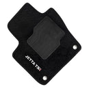 TAPETE CARPETE JETTA TSI 2011 A 2017 PRETO BORDADO