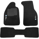 TAPETE CARPETE VOLKSWAGEN NEW BEETLE-FUSCA 2000 A 2010 PRETO 3 PEÇAS