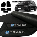 TAPETE BORRACHA PREMIUM POLO TRACK 2018 A 2024 PRETO 5 PEÇAS