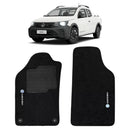 TAPETE SAVEIRO ROBUST 2019 A 2025 PRETO 2 PEÇAS