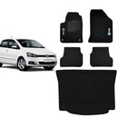 KIT TAPETES CARPETE PORTA MALAS + INTERNOS FOX 2014 A 2022