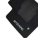 TAPETE CARPETE BYD KING 2023 A 2025 PRETO 4 PEÇAS