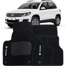 TAPETE CARPETE TIGUAN 2009 A 2017 PRETO 5 PEÇAS